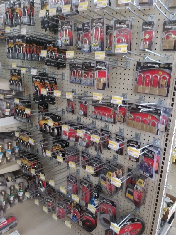 1911 Construction Materials store shelves